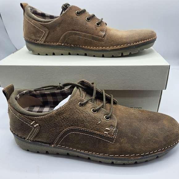 NWB Mens Roan Arlo tan Greenland loafers - Picture 1 of 16